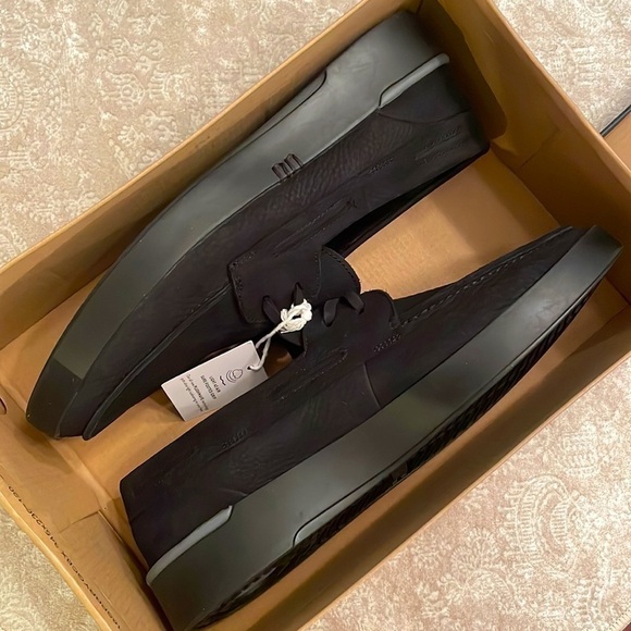 Brand New Sperry Men's Gold Cup Waterproof Nubuck PLUSHWAVE Cup Boat Shoe Black - Picture 13 of 14